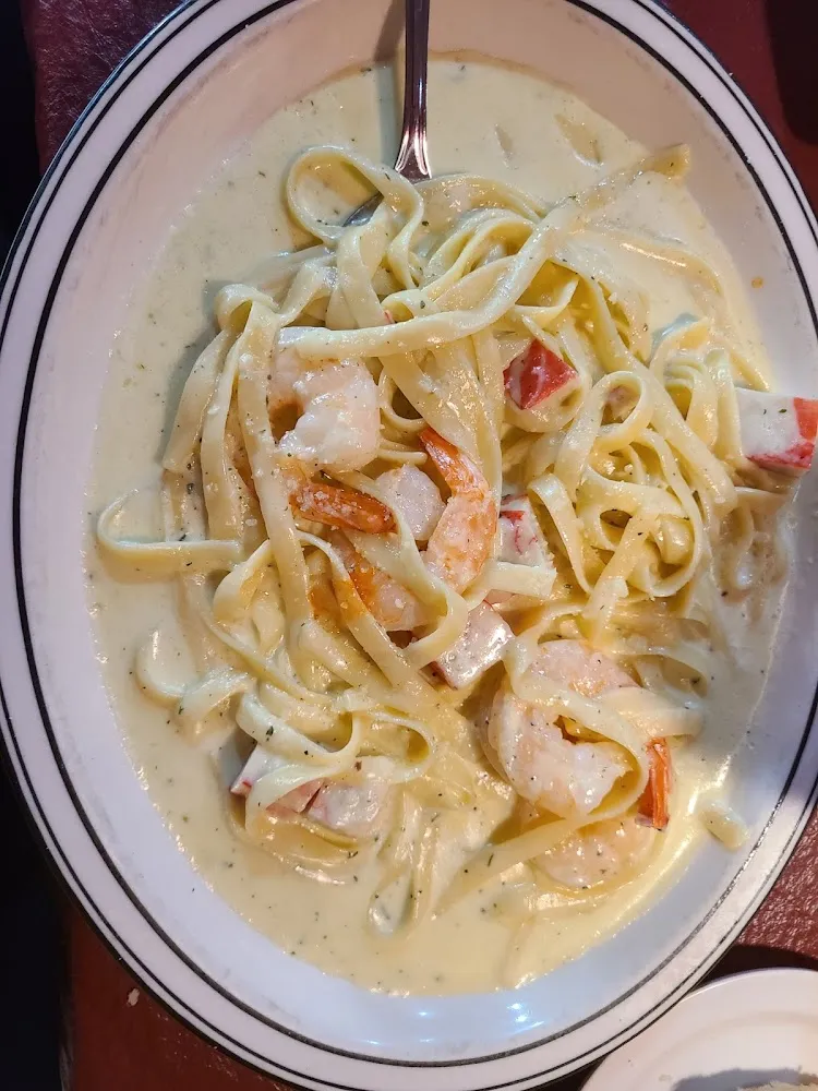 Seafood Alfredo